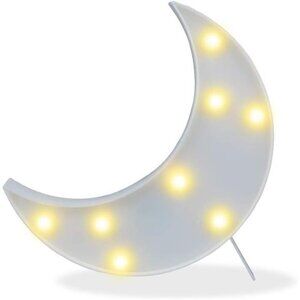 Decorative LED Crescent Moon Marquee Sign - Moon Marquee Letters LED